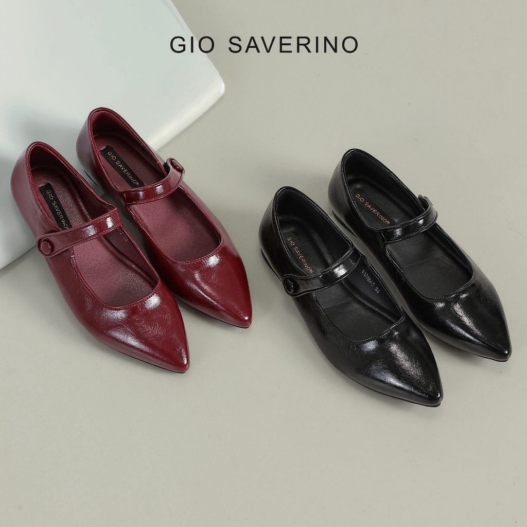 Gio Saverino Sepatu Wanita Flat Shoes Korean Style Kekinian Mumbai