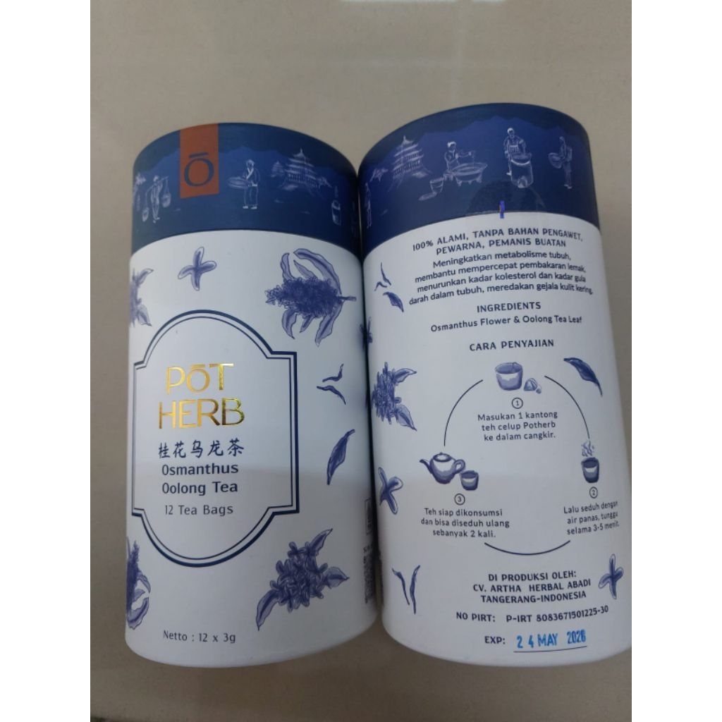 

Bethcare POT HERB Osmanthus Oolong Tea