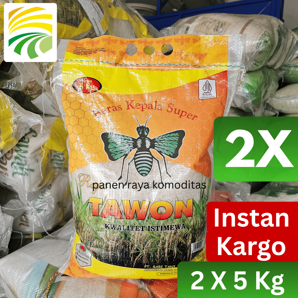 

Beras Premium Tawon Kuning Asli 5Kg x 2 (2 Pcs)