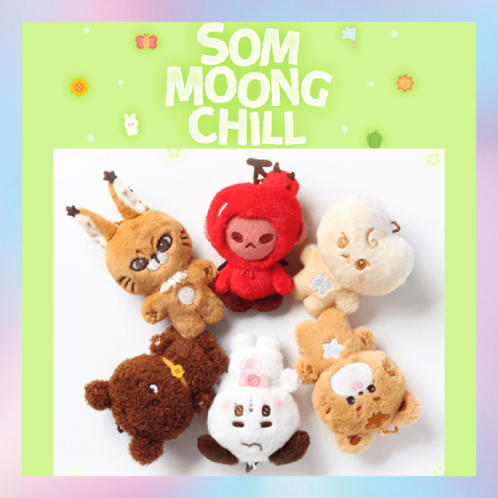 (PO DP) NCT 127 Som Moong Chil Doll Keyring | Big Moong Chil [OFFICIAL PO Korea]