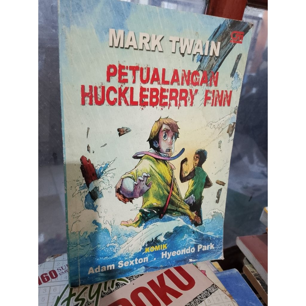 Petualangan Huckleberry Finn oleh Mark Twain/seri komik
