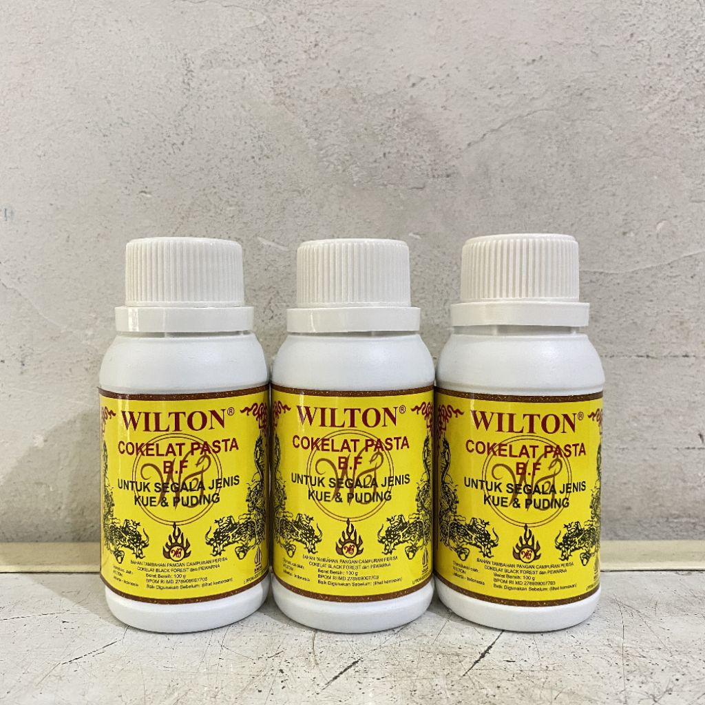 

Wilton cokelat pasta black forest 100ml | pasta wilton