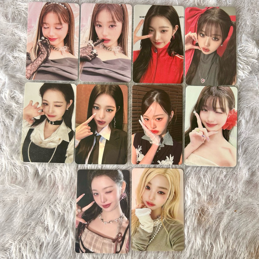 wts pc wonyoung official ive jang wonyoung i’ve switch maung i am kitsch baddie mine blonde empathy 