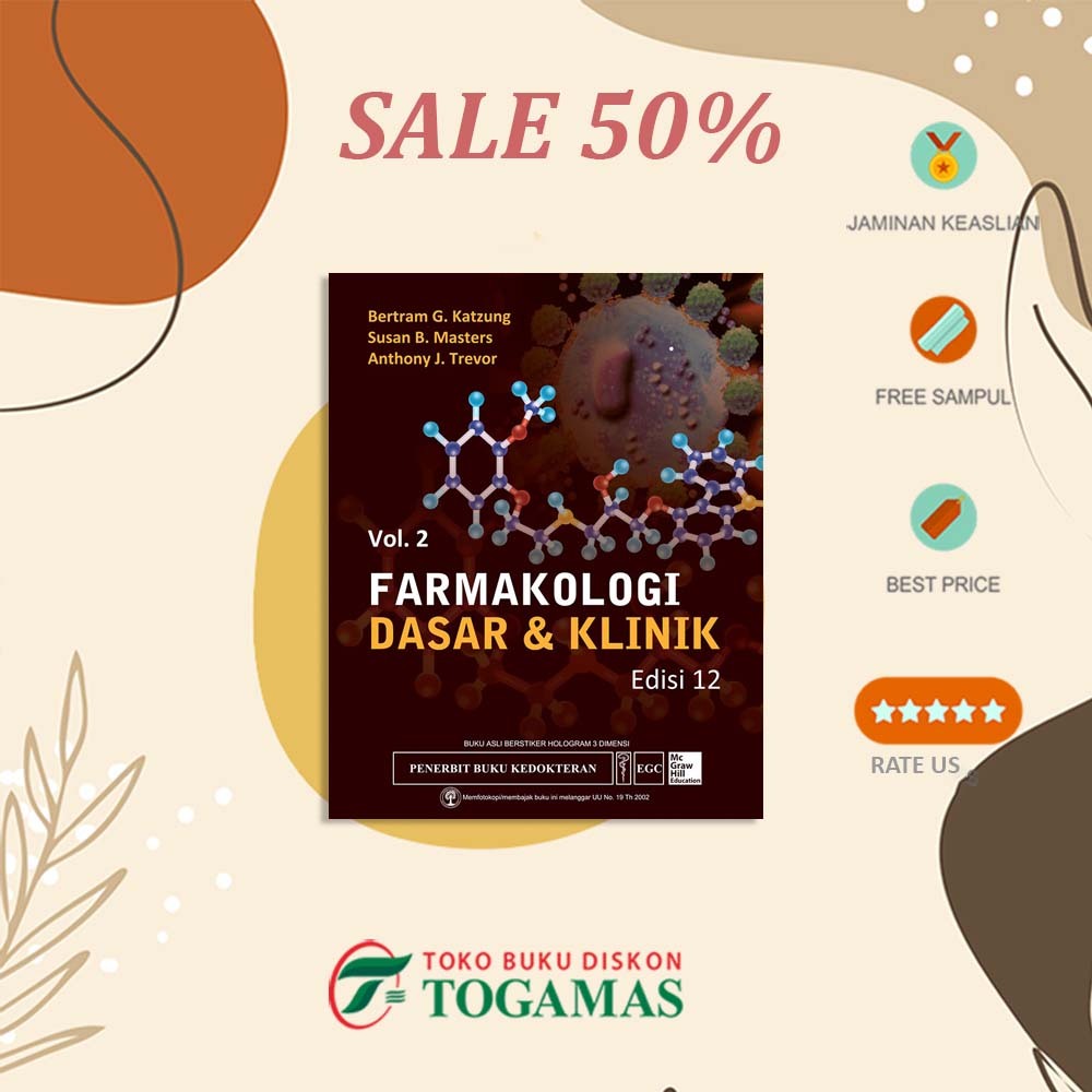 FARMAKOLOGI DASAR & KLINIK VOL. 2 ED. 12-BERTRAM G KATZUNG