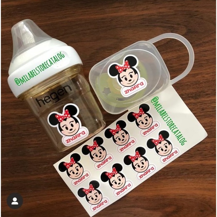 

{ 40 PCS } MILABELSTORE - STIKER NAMA KARAKTER / STIKER BOTOL / STIKER BUKU ANTI AIR (KATALOG 2)