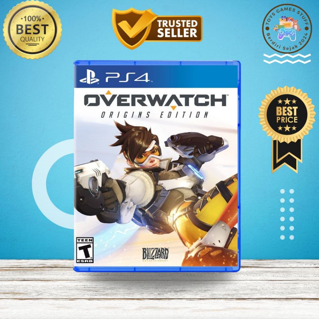 Game Overwatch Playstation 4 Original Second Best Quality