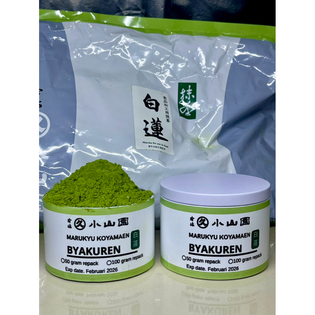 

(SALE) MARUKYU KOYAMAEN - Byakuren | Japan Confectionery Grade Matcha Powder