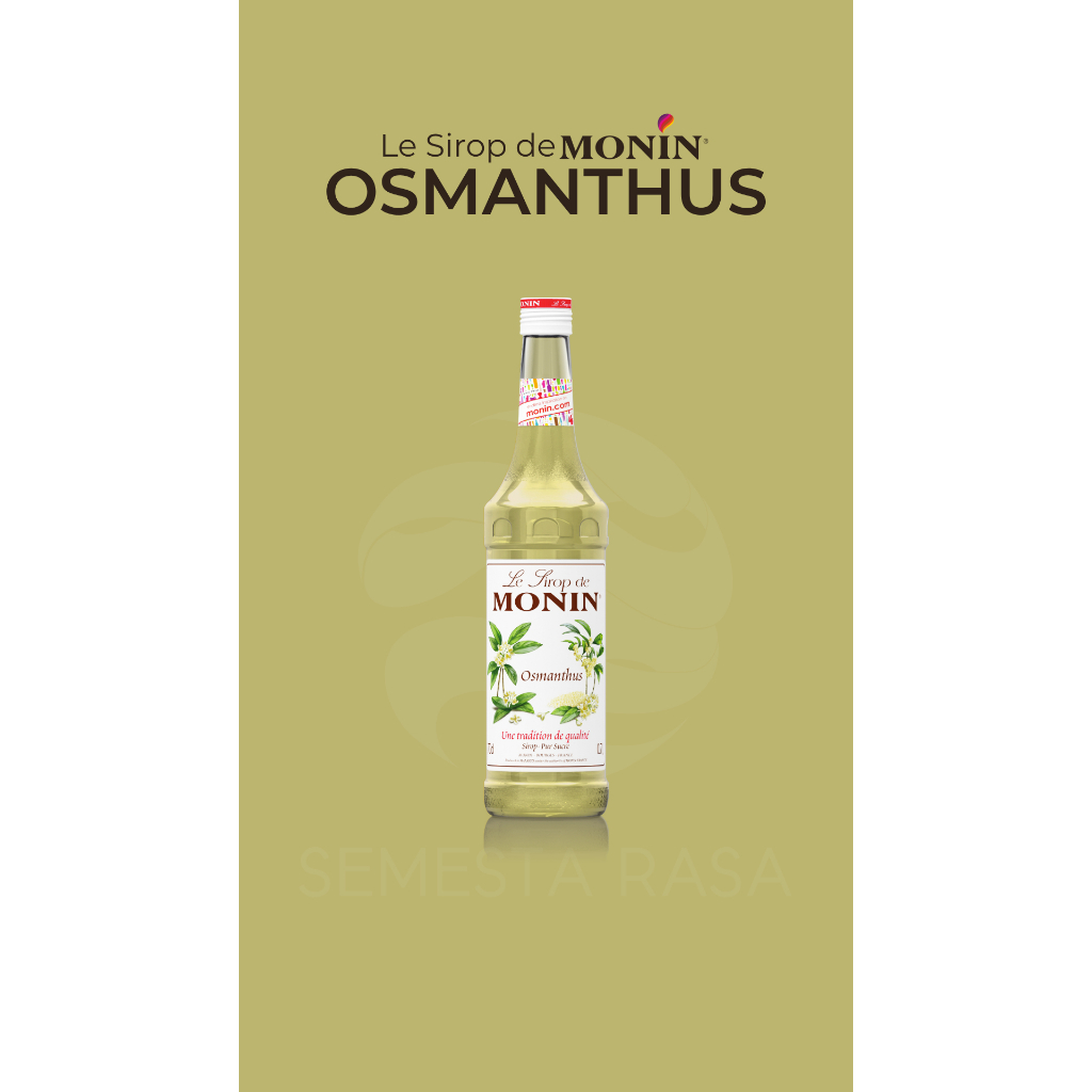 

Monin Syrup Osmanthus 700 mL | Sirup Rasa Osmanthus