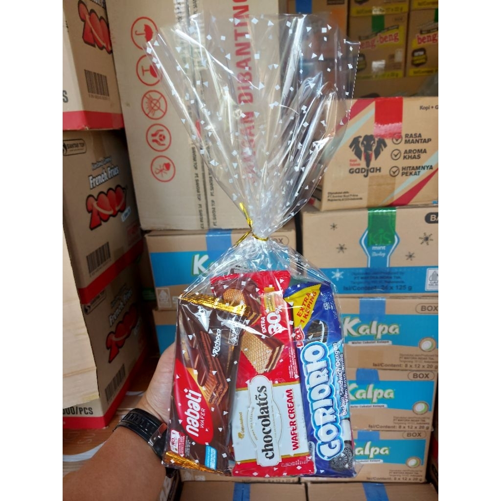 

HAMPERS / BINGKISAN ULANG TAHUN / ACARA / PAKET SNACK
