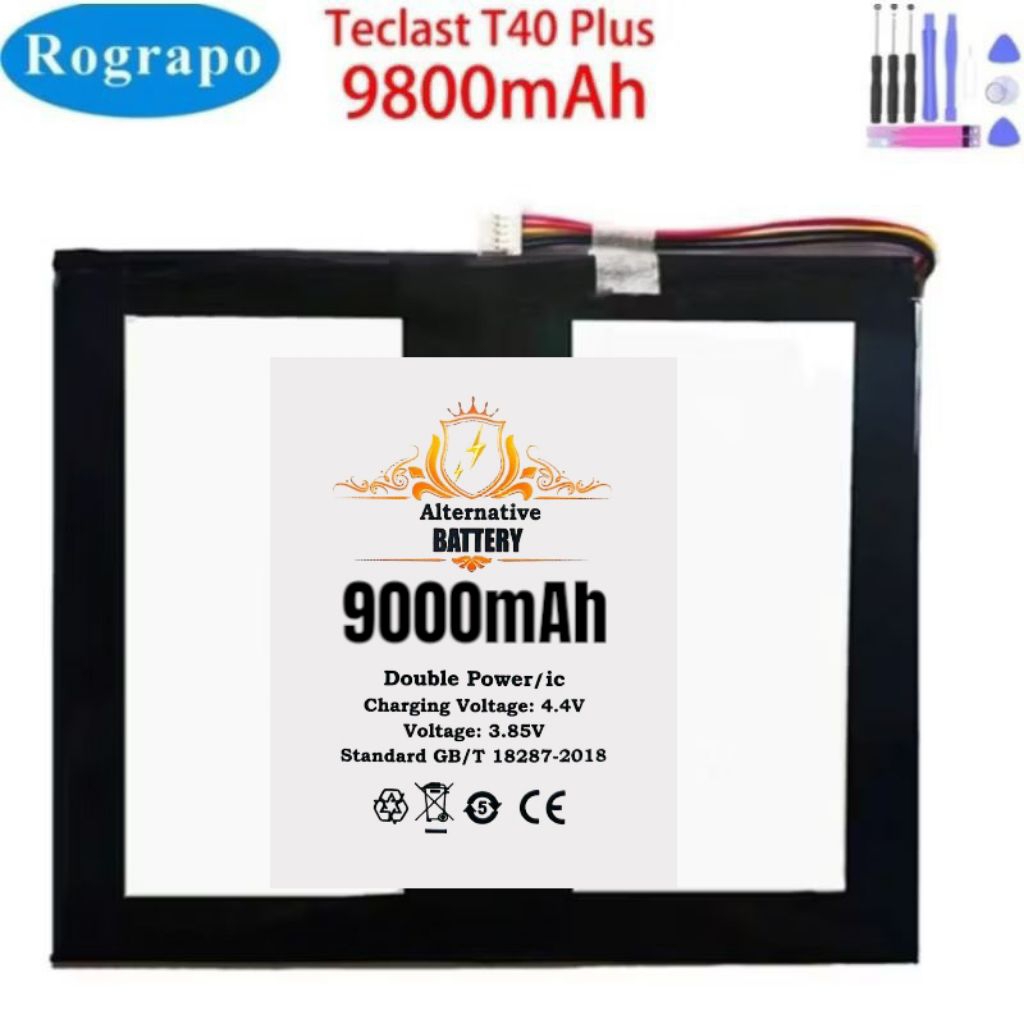 Batre 30105127 For Tablet Teclast T40 plus Batrei Tab Baterai tablet Batrai tab Battery