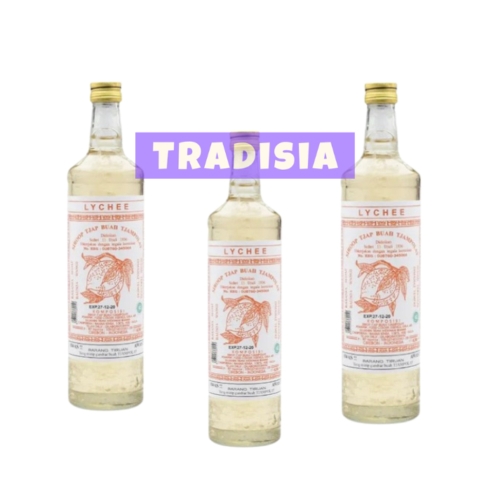 

Sirup Tjampolay LYCHEE 3 Botol