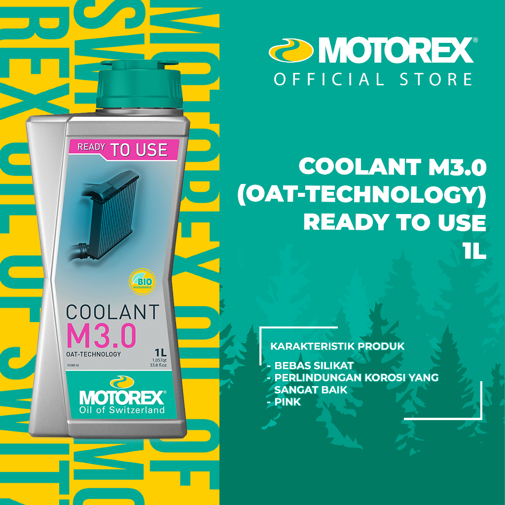 MOTOREX Coolant M3.0 1L Ready to Use