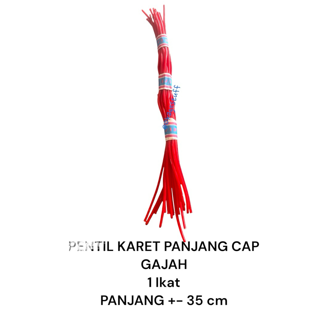 

( 1 IKAT ) KARET PENTIL PANJANG CAP GAJAH || KARET SEPEDAH|| KARET KATAPEL||