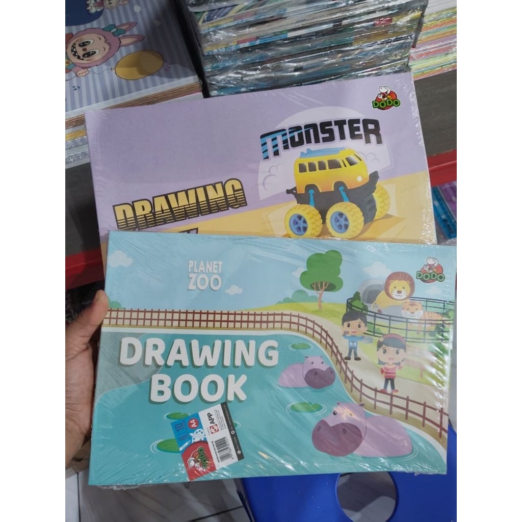 

BUKU GAMBAR A4 DODO MOTIF RANDOM ISI 10PCS