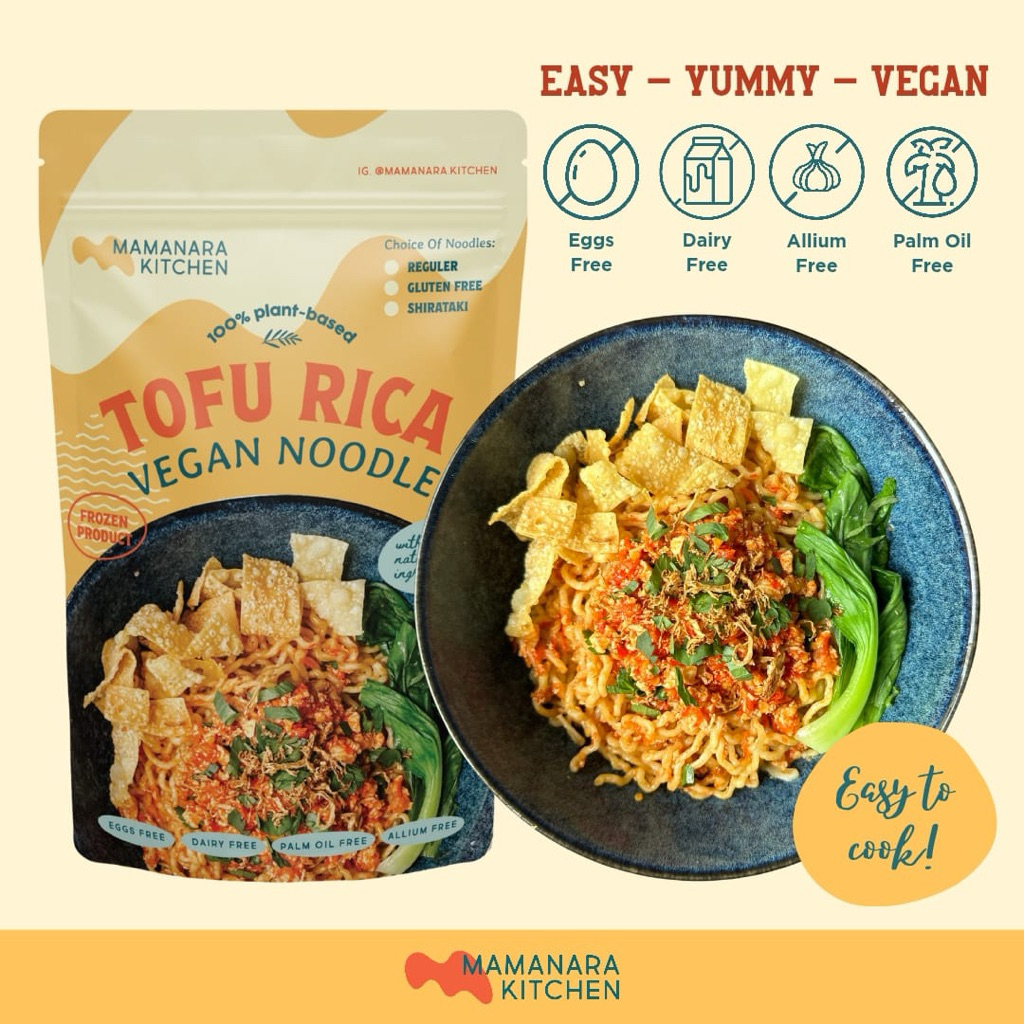

SPICY TOFU VEGAN NOODLE - Ready to Cook