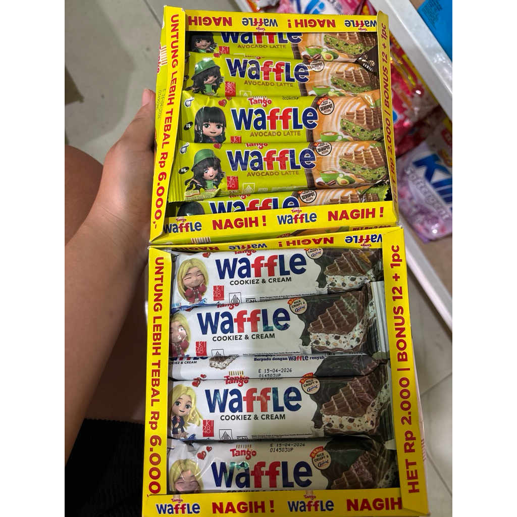

waffle tango 1pack isi 13pcs (grosir)