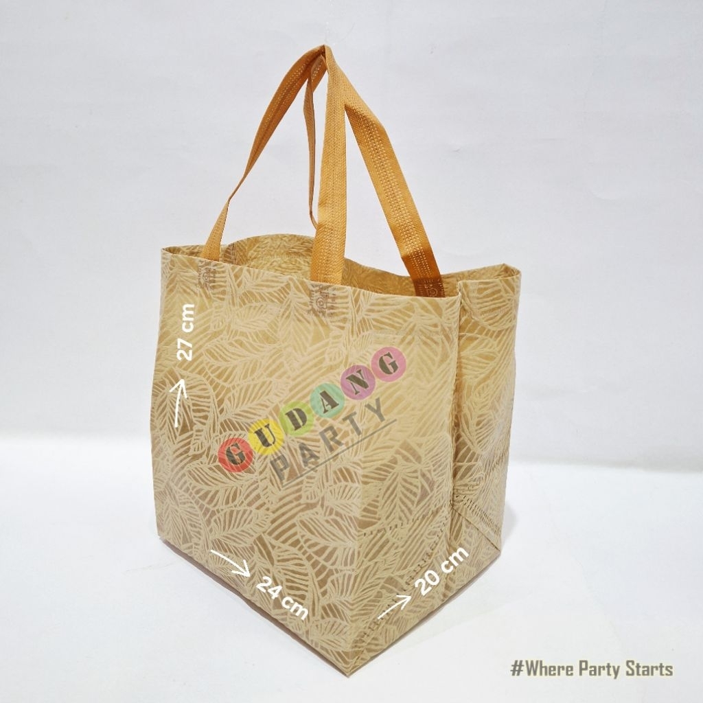 Spunbond Box Press Embos/Spunbond Embos/Goody Bag/Tas Souvenir/Tas Bingkisan/Handle Bag