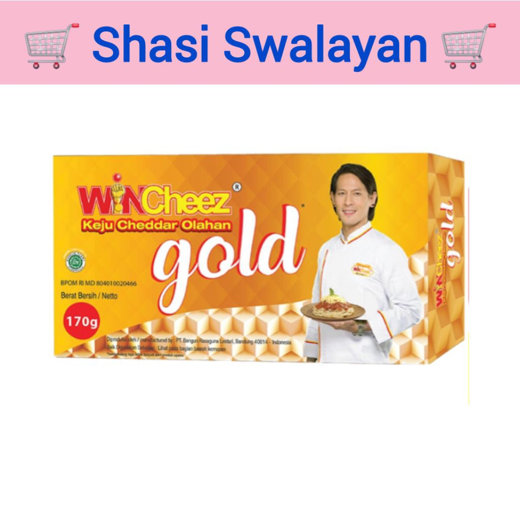 

WINCHEEZ GOLD Keju Cheddar 160 gram