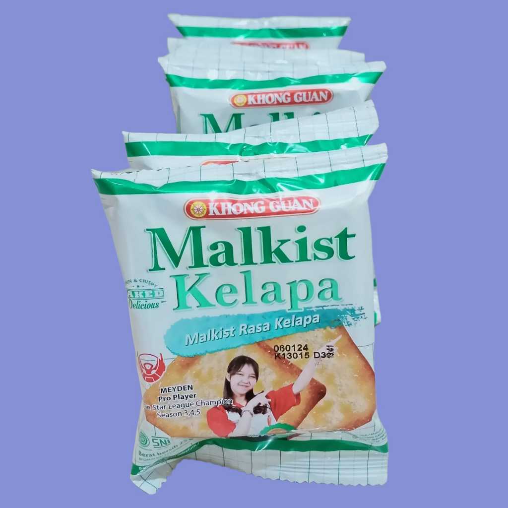 

Khongguan Malkist Kelapa Biskuit [10 sachet/pack]