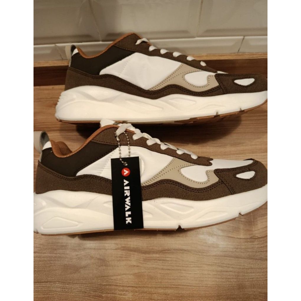 Sneakers 4irw4lk Coklat Cream