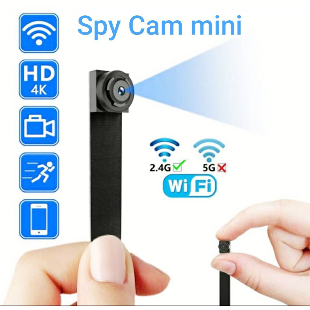 SPY CAM MINI Ip kamera CCTV HD 4K Wifi jernih