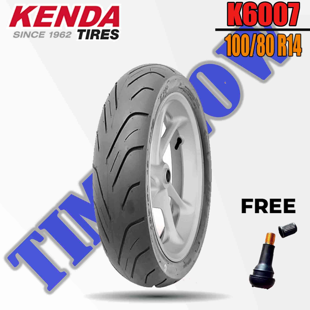 Ban Depan Motor PCX - MATIC // KENDA K6007 100/80 Ring 14 Tubeless