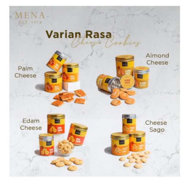 

Mena Cookies CHEESE SERIES