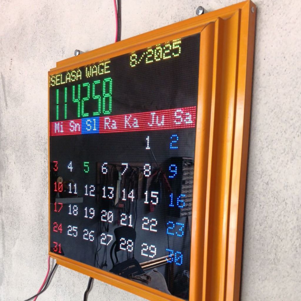 kontroler jam digital p2.5