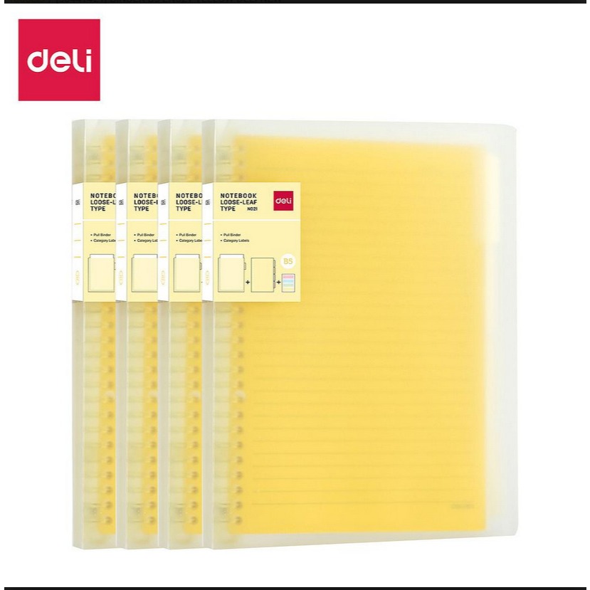 

[50441421] BINDER B5 EN021 YELLOW DELI NEW