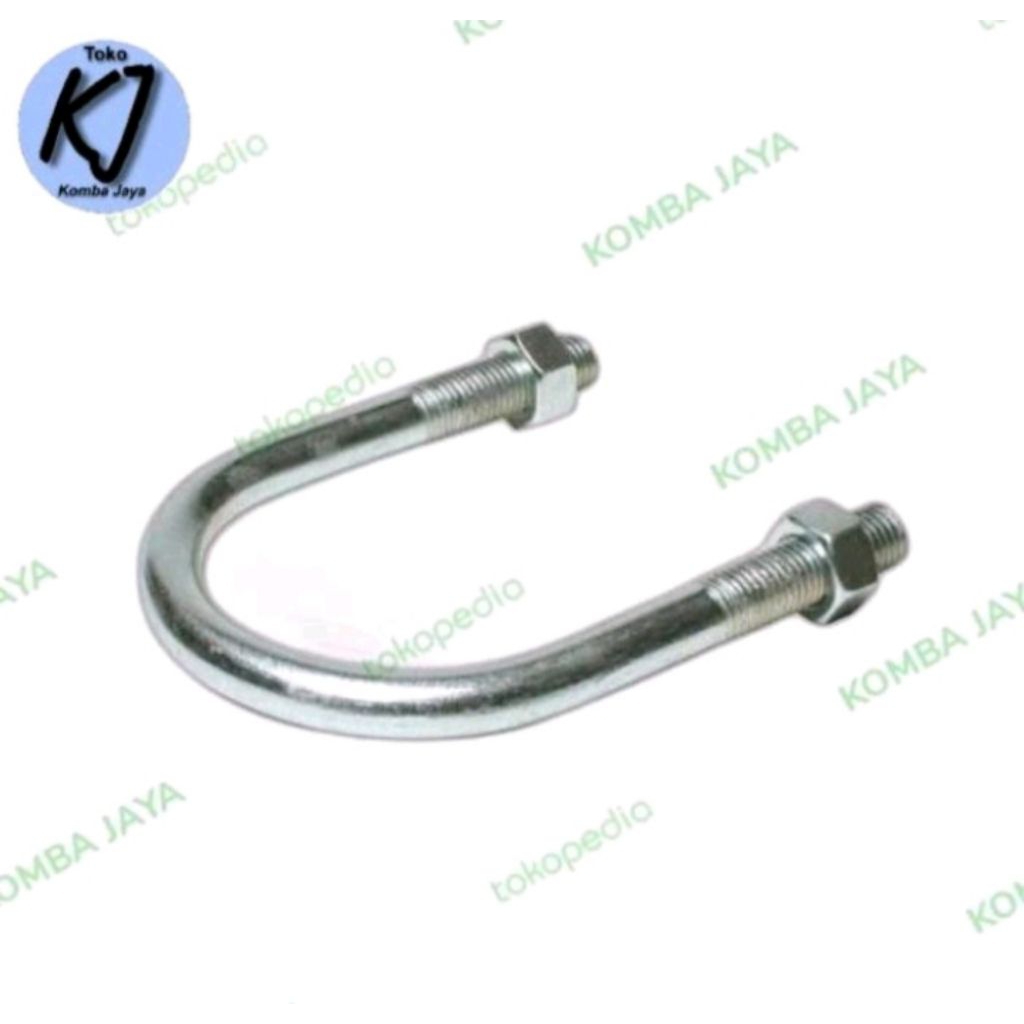 U BOLT 11/2" INCH BESI M8 (5/16")