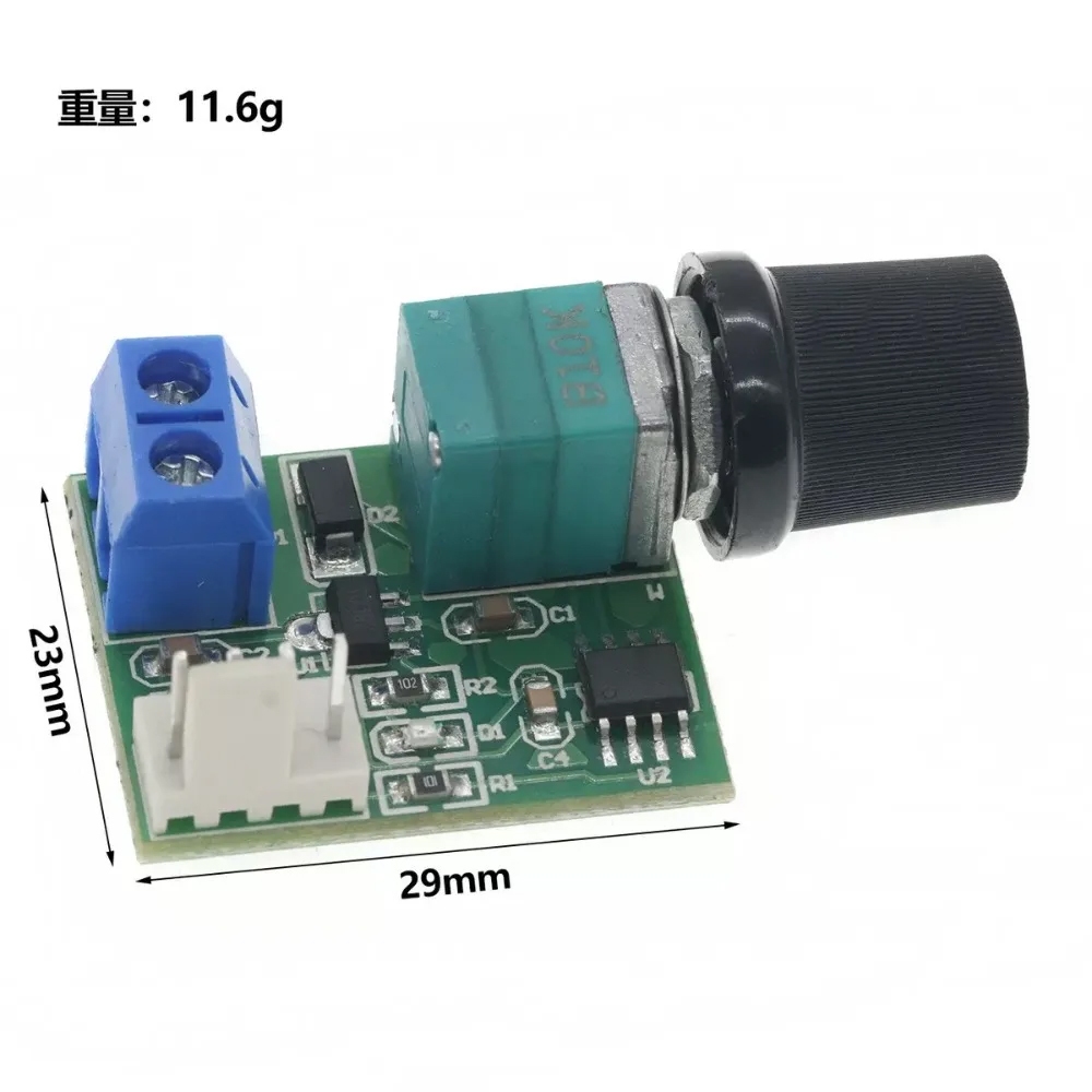 Modul PWM Fan 4pin 12V Pengatur Kecepatan RPM Kipas Cpu Komputer