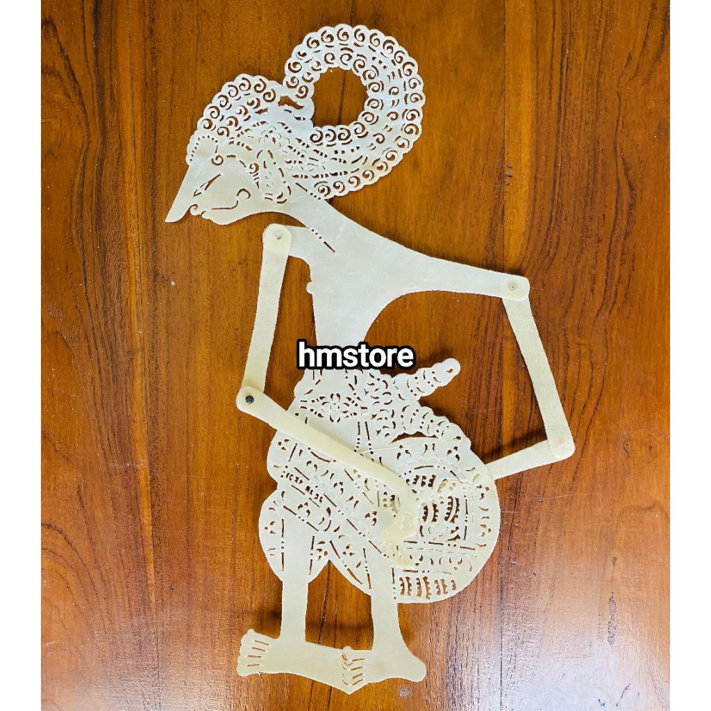 Wayang Kulit Putihan Ukuran Arjuna