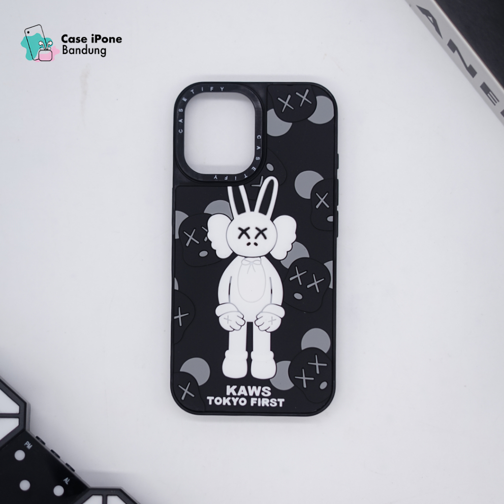 Case Iphone XR/11/12/13/14/15/16 Pro Promax Mini Casing Handphone Anti Crack Boneka Tokyo
