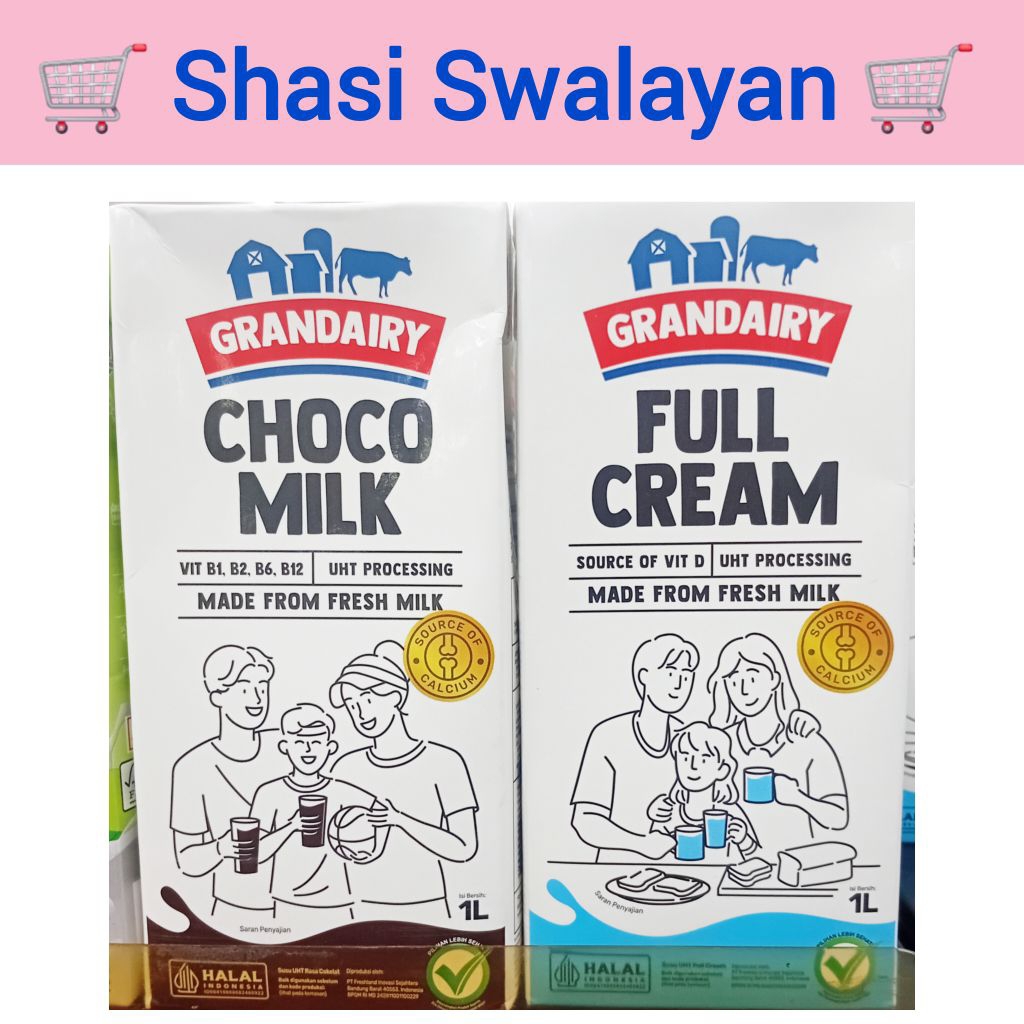

GRANDAIRY MILK SUSU UHT 1 LITER