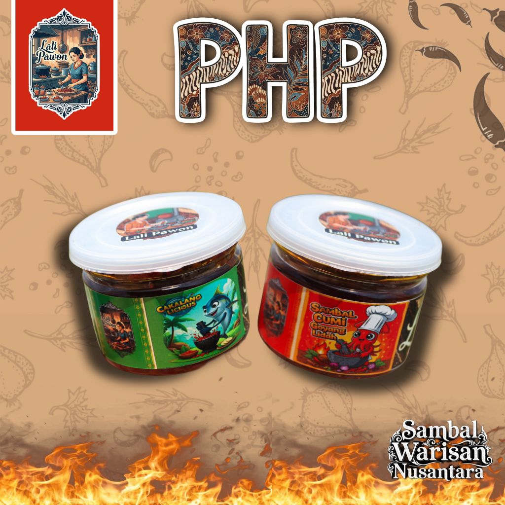 

Sambal Paket PHP Lali Pawon-Sambal Khas Nusantara