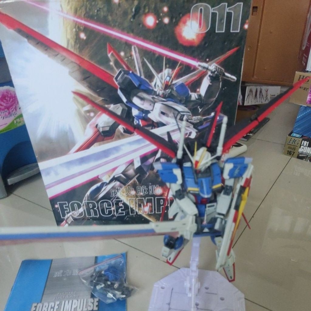 mg force impluse Gundam 1/100 tt hongli