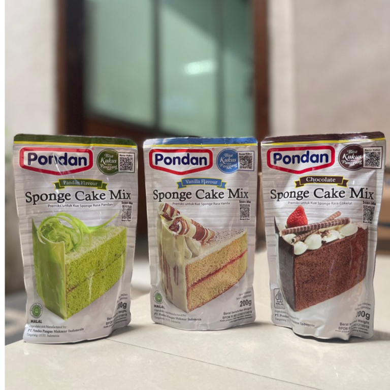 

PONDAN SPONGE CAKE MIX 100 G