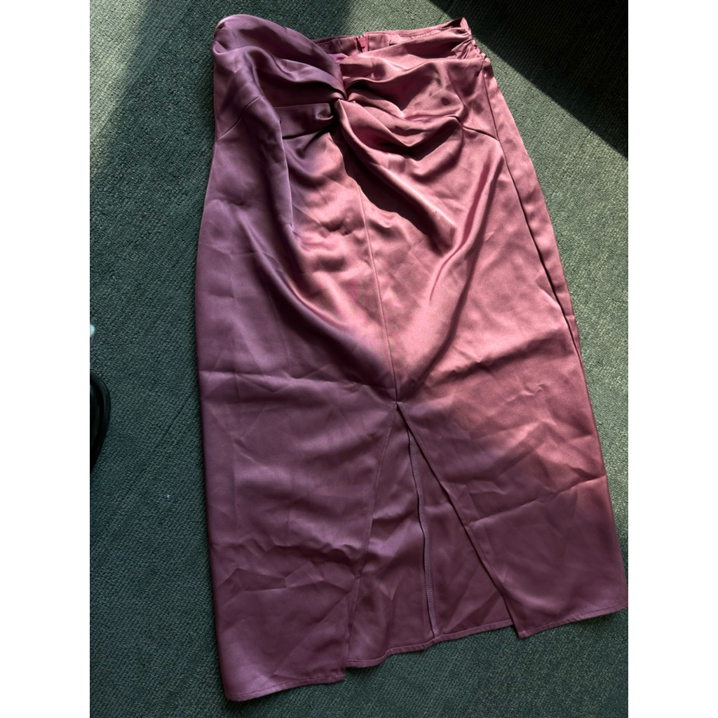 Satin Skirt - Rok Satin - Midi Skirt