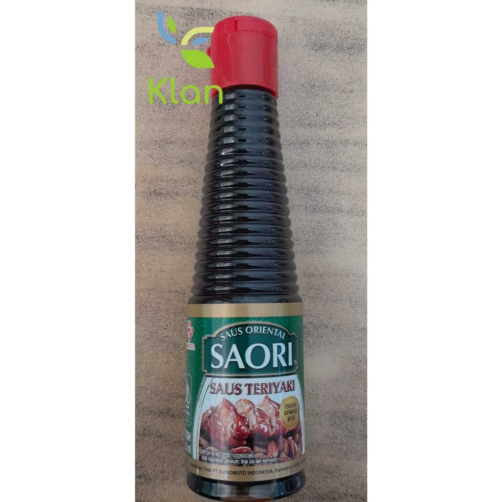

SAORI SAUS TERIYAKI BOTOL 133ML/ SAOS TERIYAKI/ BUMBU TERIYAKI/ BUMBU GRILL/ BUMBU DAGING