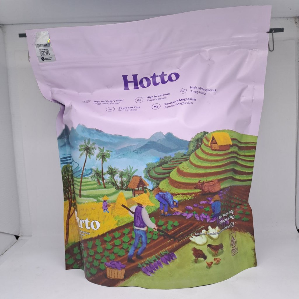 

Hotto Purto Multigrain with Purple Potato 1 Pouch Suplemen Minuman Kesehatan BPOM