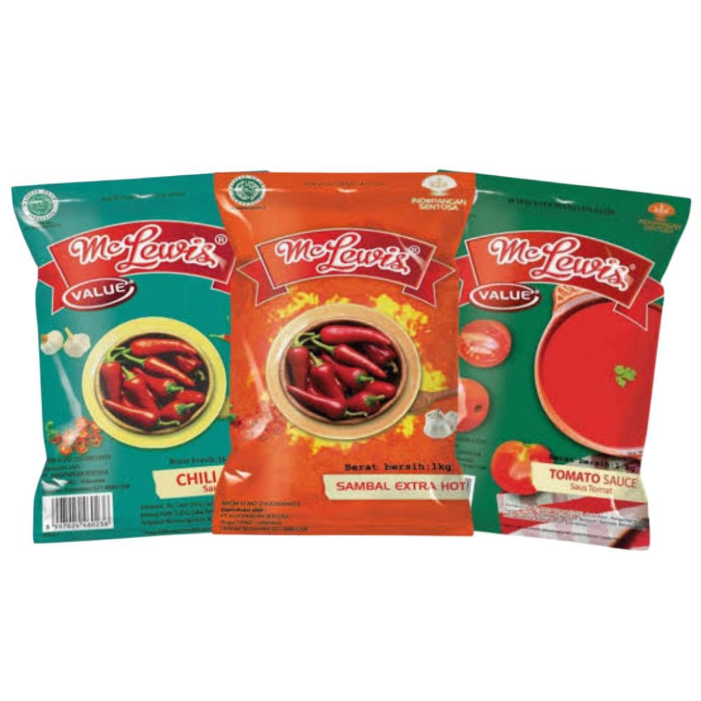

Saus Mc Lewis Kaya Rasa Pas Buat Semua Jajan Saus Spicy & Original Cocok Untuk Usaha Rumahan UMKM