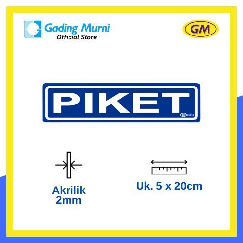 

GM LABEL PIKET LK-226C KECIL WARNA