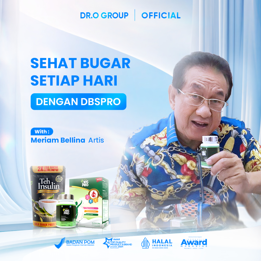 Dbs Pro (2 dbs + 1 teh) -  Obat Herbal Terpercaya Untuk Diabetes/ Hidup Sehat Tanpa Diabetes Bersama