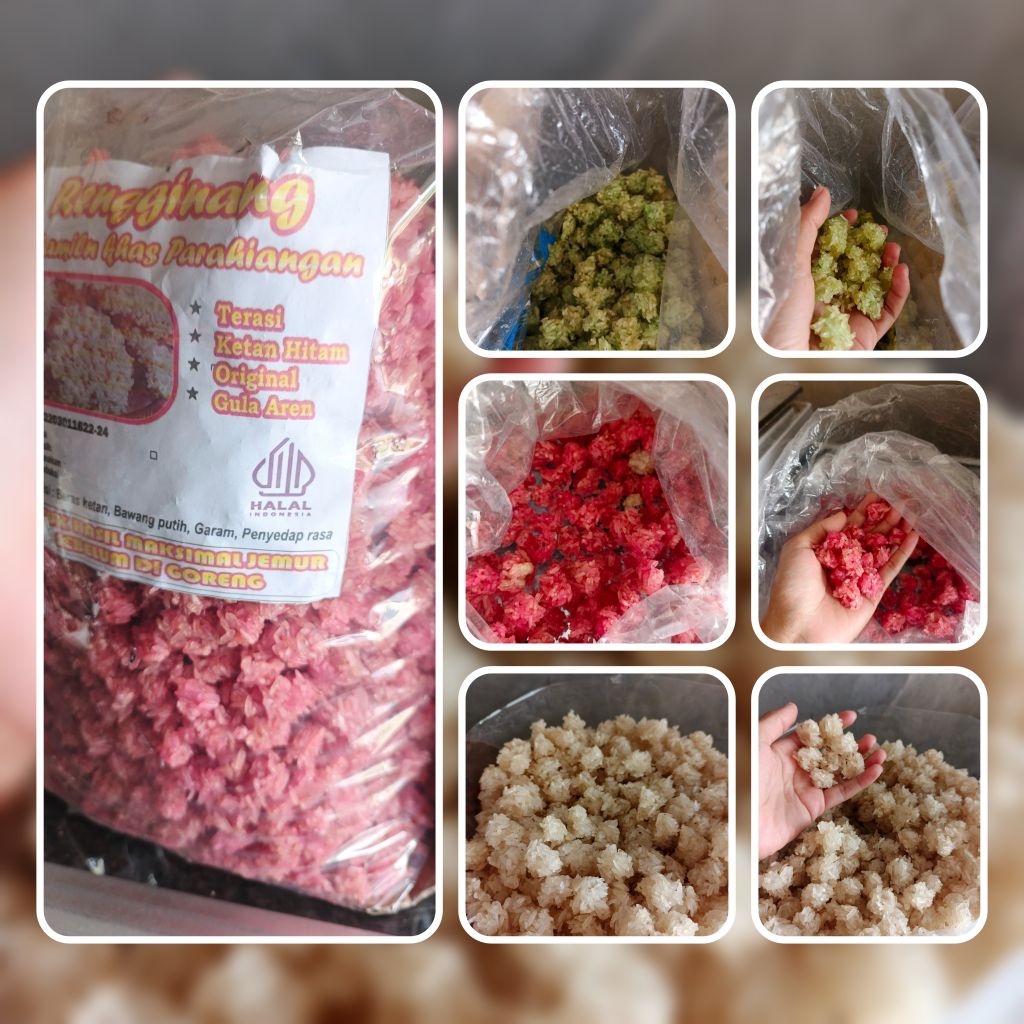 

BOLA-BOLA RENGGINANG KETAN MINI MENTAH 250g -SIAP GORENG - Cemilan Tradisional renyah gurih bikin nagih