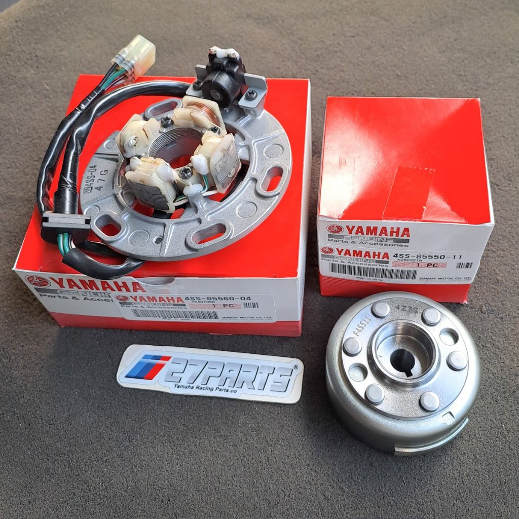 SPULL MAGNET YZ125 YAMAHA ORIGINAL SPULL DAN MAGNET YZ 125 ORIGINAL YAMAHA