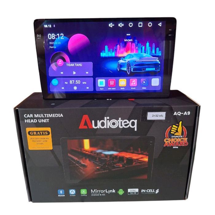 Head Unit Android NFC 9 Inch / 10 Inchi Audioteq