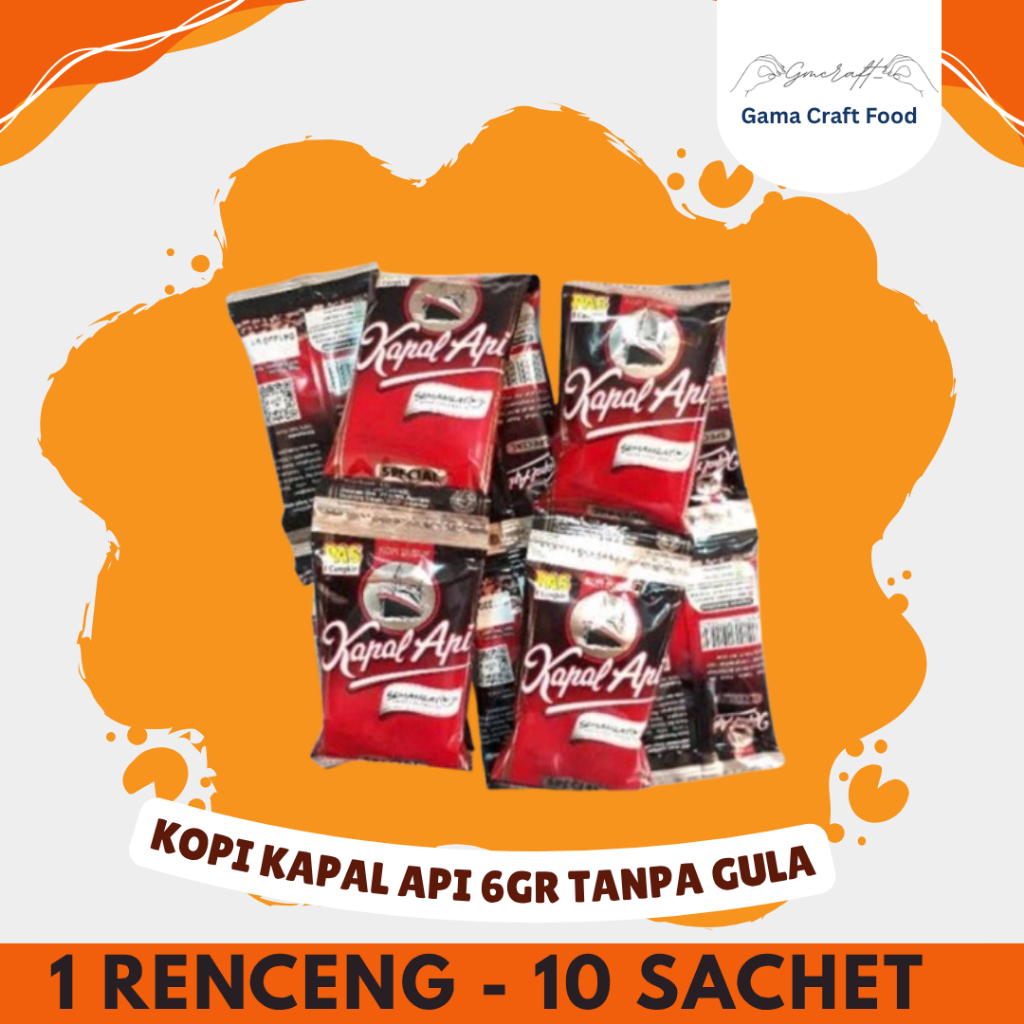 

Kopi Kapal Api Mini 6,5 Gram Sachet – Kopi Hitam Bubuk Instan Nikmat