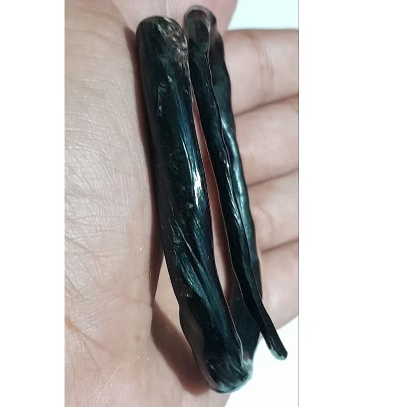 Gelang Akar Bahar Asli Hitam Natural 100%