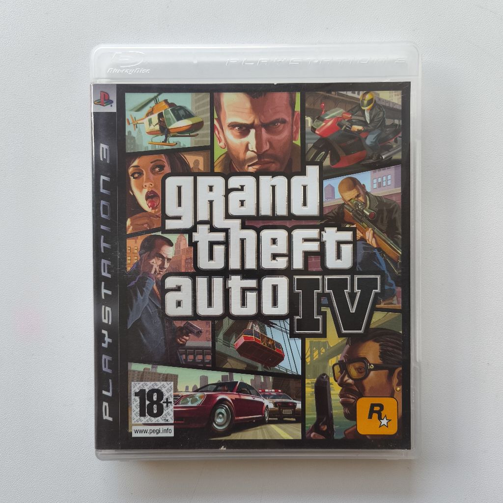 PS3 BD Kaset Game Grand Theft Auto IV / GTA 4