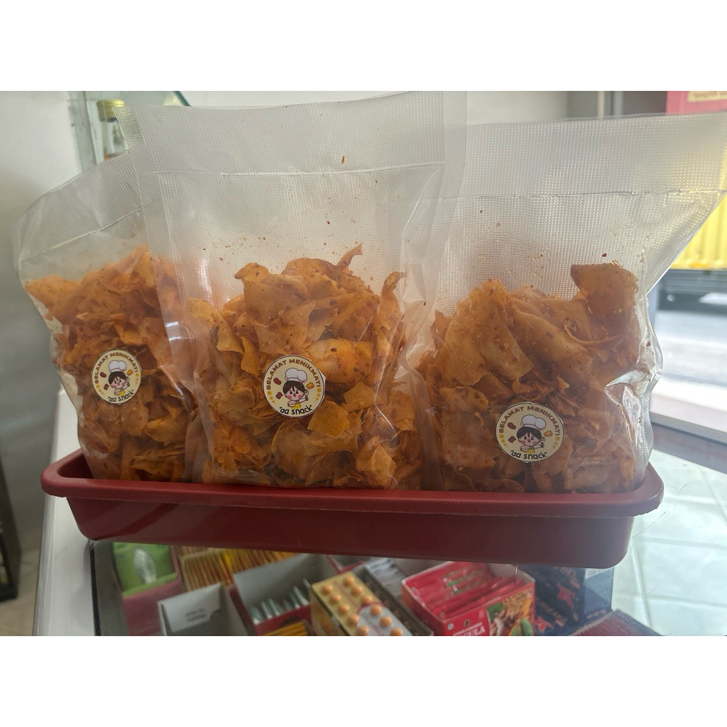 

Keripik Singkong Pedas.